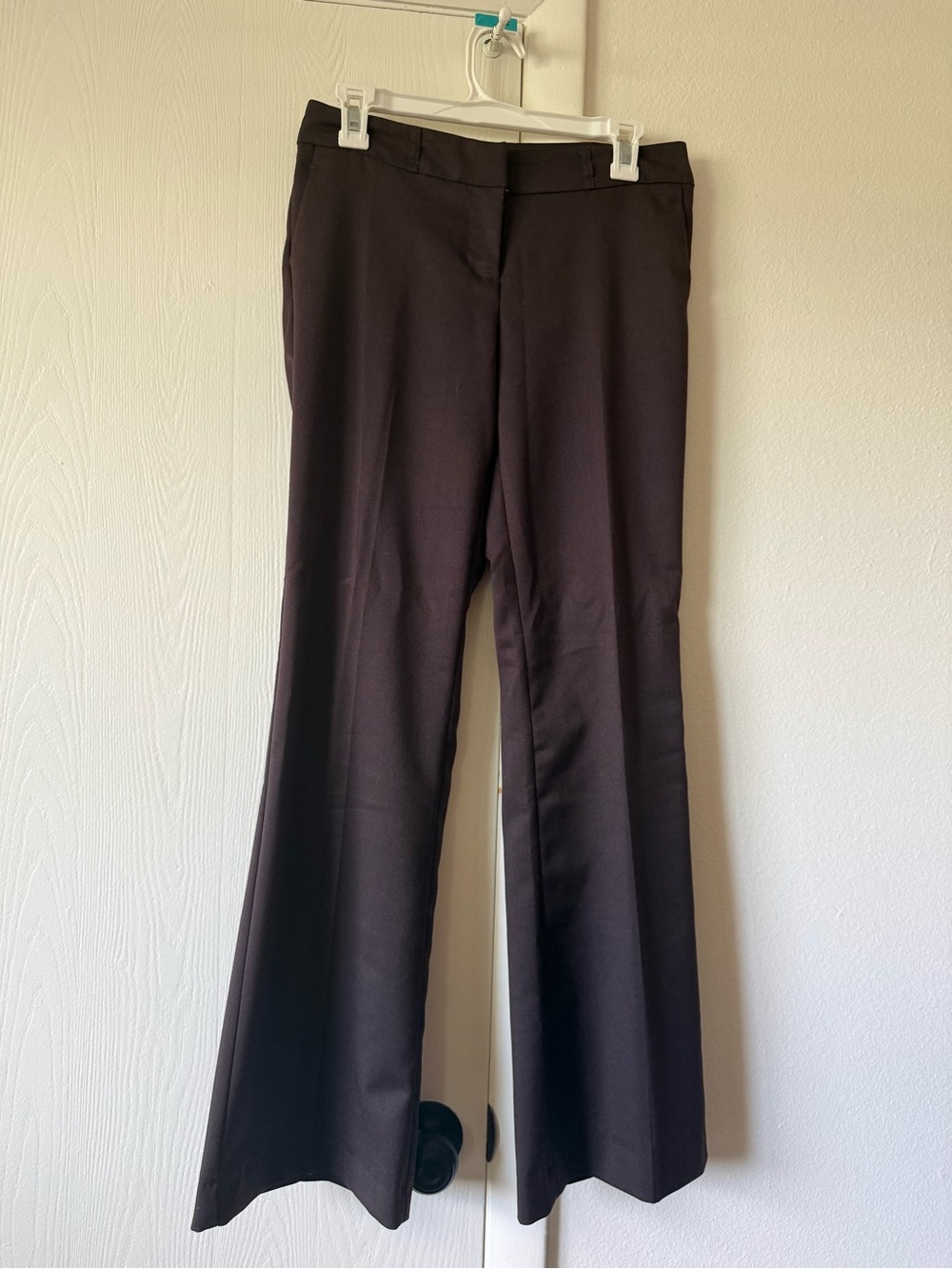 Calender by Be Cool Brown Wide Leg Trousers Dress Pants